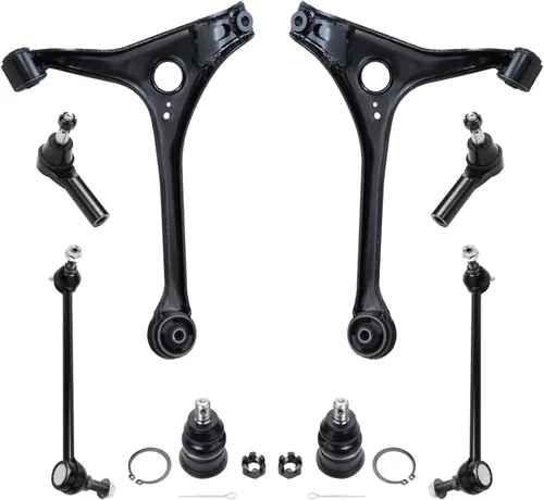 Vista 15 de Detroit Axle - Kit de brazos de control delanteros 2WD de 8 piezas para Ford F-150 Lincoln Mark LT 05-08, 4 brazos de control superior e inferior