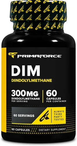 Primaforce Suplemento DIM (diindolilmetano) 300 mg, 60 cápsulas vegetarianas
