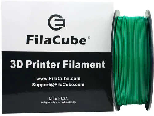 Vista 30 de Filamento PLA negro 1.75 - FilaCube PLA 2 1.75mm Suministro de plástico para impresora 3D compatible con impresión FDM Ender monoprice prusa cr 10