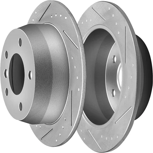 Vista 22 de SCITOO Kits de rotores de freno de disco delantero para Jeep Grand Cherokee 1999-2004