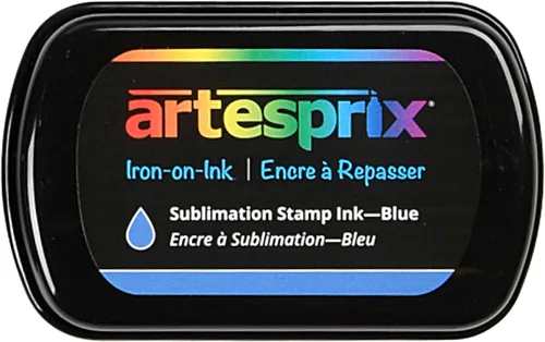 Vista 15 de Artesprix Almohadilla de tinta de sublimación para manualidades, estampado y pintura, color negro