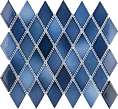 Vista 3 de Merola Tile Hudson Kite Glacier - Azulejo de porcelana para suelo y pared (10-1/8 x 11-3/4 pulgadas)