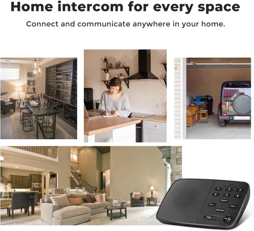 Vista 5 de Hosmart UltraSpeak Intercomunicadores inalámbricos para el hogar, 2024 Intercomunicador bidireccional en tiempo real, sistema de intercomunicación