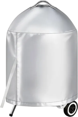 Vista 21 de iCOVER - Cubierta de parrilla de 17 pulgadas, resistente al agua, 600D, de lona de poliéster 600D, fundas diseñadas para Blackstone