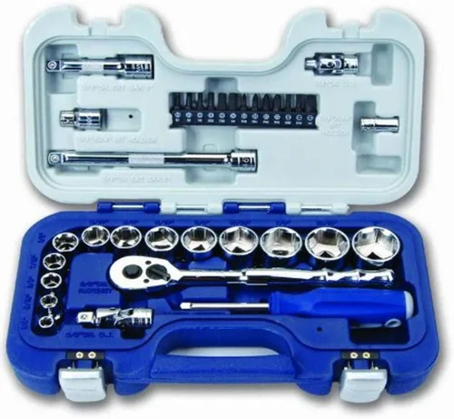 Vista 9 de Williams 50669 - Juego de herramientas para llaves de vaso y accionamiento de 1/2 pulgada, métrica, 12 piezas