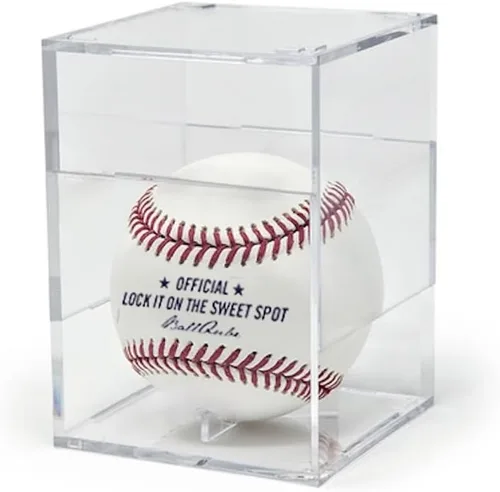 Vista 2 de The Original Ballqube - Caja Expositora de bolas de béisbol (protección UV), S