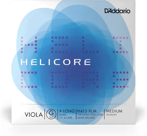 Vista 10 de D'Addario Helicore - Cuerda única de la A para viola, escala media, tensión media