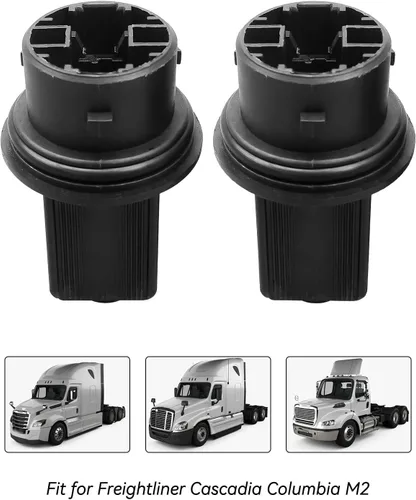 Vista 2 de OCHIKI 2 tomas de señal de giro delanteras de repuesto para Freightliner Cascadia Columbia M2 reemplazo HAL 224-394-025