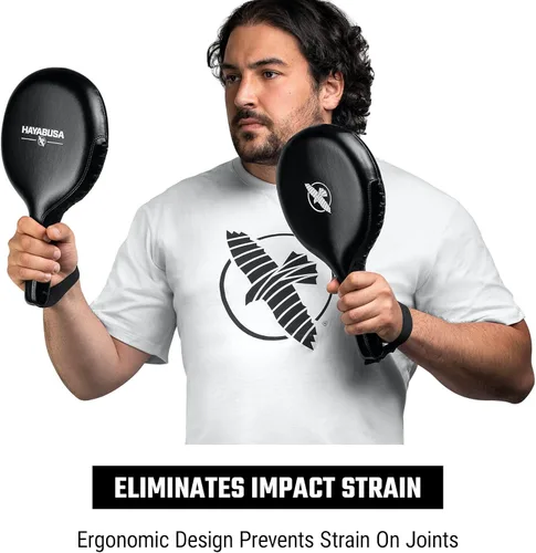 Vista 2 de Hayabusa Paletas de objetivo de boxeo - Par