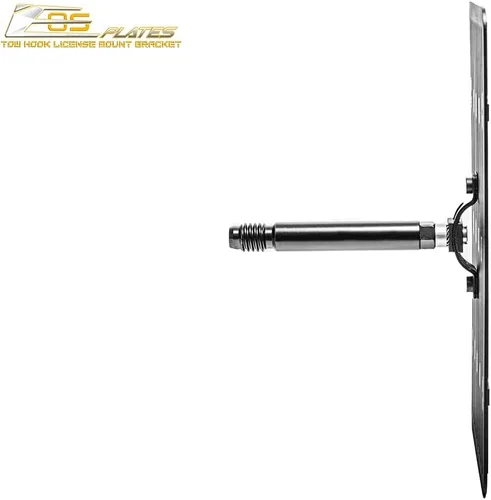 Vista 9 de Reemplazo para modelos BMW iX M-Sport 2022 actuales Placa EOS versión 2 de tamaño completo gancho de remolque para parachoques delantero licencia