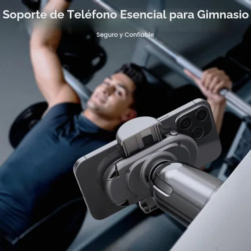 Vista 7 de MiiKARE Soporte magnético dual para teléfono MagSafe, negro