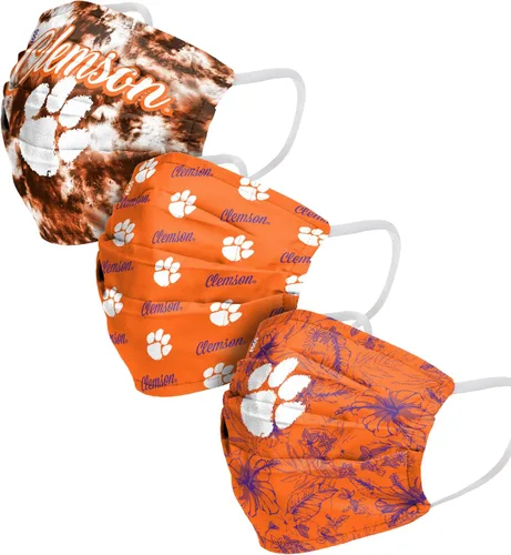 Vista 24 de FOCO - Cubrebocas reutilizable y lavable con logo del equipo NCAA para el partido