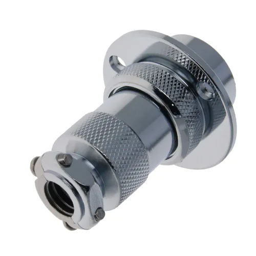 Vista 18 de Heyiarbeit Plata GX16 7A 2P Conector de Aviación Hembra Panel de Alambre Accesorios de chasis de alimentación Conector de metal Aviación 1 unids