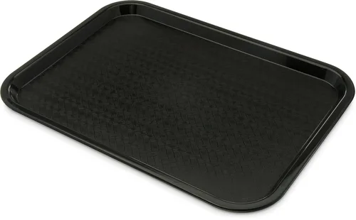 Vista 16 de Carlisle FoodService Products CT121603 Bandeja estándar para cafetería/comida rápida, 12 x 16 pulgadas, color negro