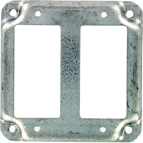 Vista 7 de Hubbell-Raco 800C 1 Toggle - Cubierta de trabajo cuadrada expuesta de 4 pulgadas