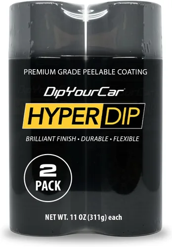 Vista 3 de DipYourCar HyperDip Peelable Car Paint - 2-Pack Automotive Spray Paint for Wheels, Emblems, Mirrors and More - Factory Silver