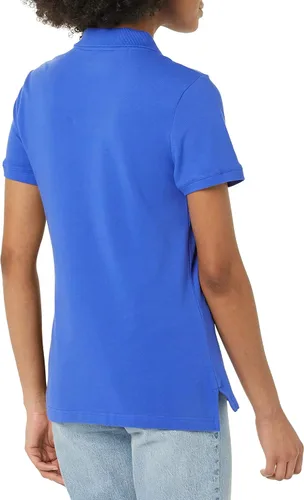 Vista 2 de Tienda Essentials Polo de manga corta para mujer (disponible en tallas grandes)