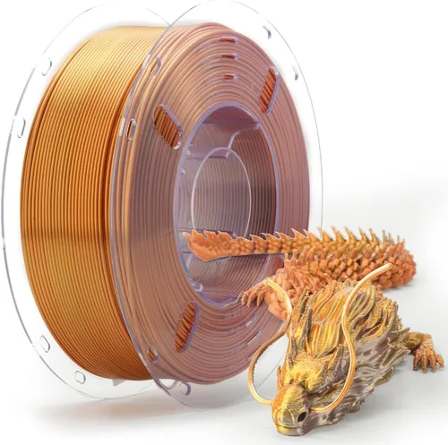 Vista 8 de Voxelab Filamento para impresora 3D, filamento PLA Pro (PLA+) de 0.069 pulgadas, precisión dimensional +/- 0.001 in, material de impresión 3D de 2.2