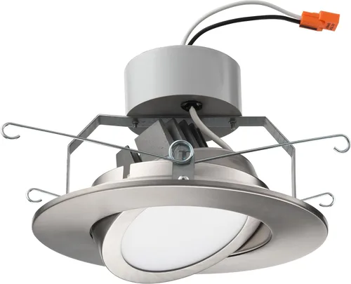 Lithonia Lighting - 3IGMW luz LED 30K 90CRI M6 560 lm 3000K Módulo iGimbal, 3 pulgadas, blanco mate, 6G1BN LED M6, 10.8watts, 120 volts