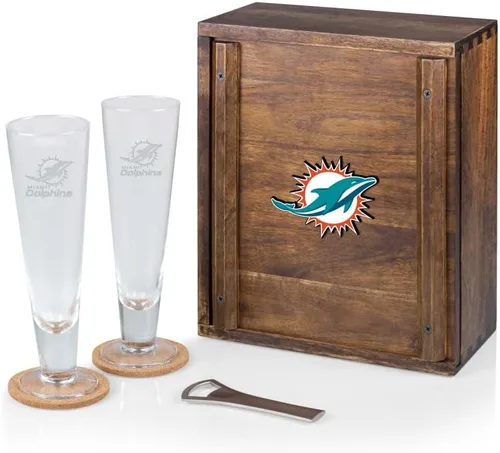 Vista 37 de PICNIC TIME NFL unisex-adult NFL Pilsner Craft Beer Set with 2 Beer Glasses, Gift For Beer Lovers