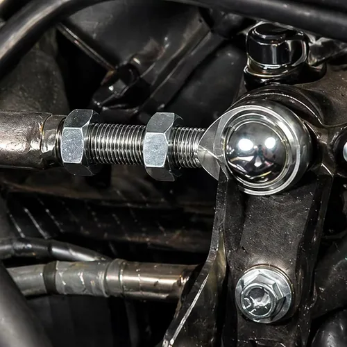 Vista 5 de Universal Street Rod redondo 3/4" eje de dirección soporte Heim Junta/Rod End