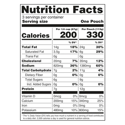 Vista 2 de Velveeta Bolsas de salsa de queso original, caja de 3 ct con bolsas de 4 onzas