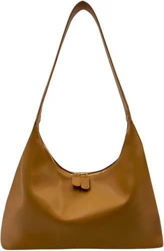 Bolsos de hombro Crescent retro Y2k 90s Hobo bolsos pequeños de piel sintética para axilas, bolsos de mano de moda 2024