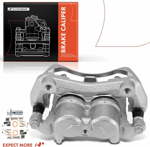 Vista 8 de A-Premium Conjunto de Pinza de Freno de Disco con Soporte Compatible con Modelos Nissan y Suzuki - Frontier 2005-2025, Pathfinder, Xterra, Equator