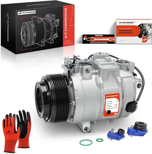 A-Premium Compresor de aire acondicionado con embrague compatible con BMW Serie 3 335i X5 435i 535i 640i 740i GT xDrive Gran Coupe X6 M2 M235i M3 M4