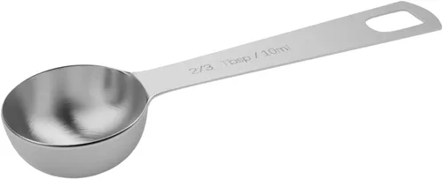 Vista 10 de 1 cucharadita (1/3 cucharada, 0.2 fl oz), cuchara medidora individual, solo cucharaditas individuales de acero inoxidable