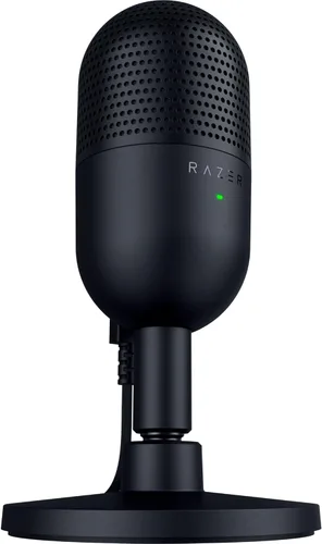 Vista 8 de Razer Seiren V3 Mini Micrófono USB: Micrófono de condensador - Patrón de captación supercardioide - Sensor de silencio con toque y indicador LED