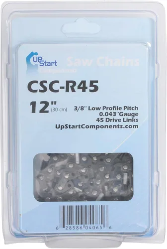 Vista 3 de 6-Pack 12-Inch Chainsaw Chain Replacement for Dewalt DCCS620B - (12", 38", 043", 45 Drive Links)