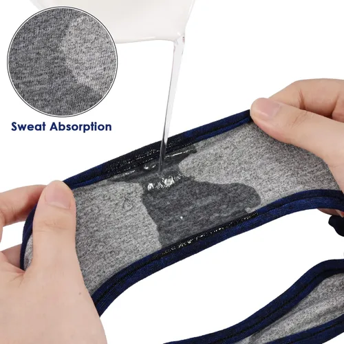 Vista 5 de VISOOM Sweat Guard for Oculus Quest 2 - VR Eye Mask Cover Oculus Quest 2 Accessories with Adjustable Size, Breathable, Reusable Oculus Sweat Face