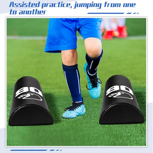 Vista 2 de Leyndo 2/4 Pcs Athletic Agility Dummy Step Over Dummy with Heavy Duty Handles Training Dummy Football Equipment for Footwork Drills Sports Training