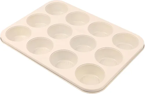 Vista 34 de David Burke Molde para hornear estriado de 9" - Molde para pasteles Bundt de acero al carbono - Bronce