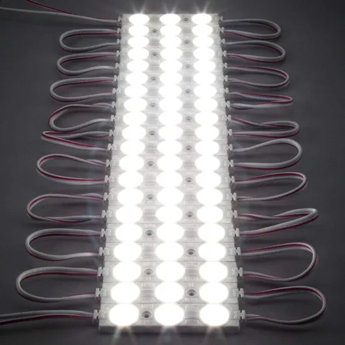 Vista 2 de Q QINGCHEN Módulo LED DC12V blanco día 6000K 6500K 1.32W módulo de luz para letreros de publicidad de letras con cinta adhesiva en la parte trasera