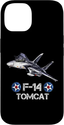 Vista 4 de Vintage F-14 Tomcat Fighter Jet Aviación Militar Estuche de Regalo para iPhone 17