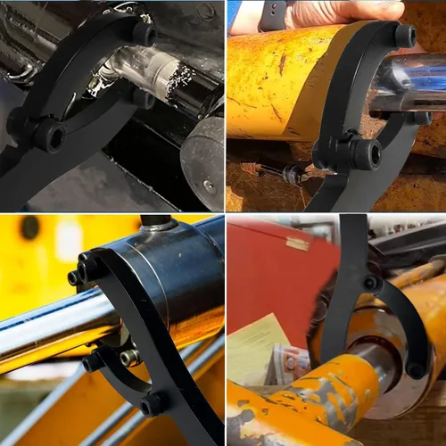 Vista 5 de Llave inglesa pesada, llave de tuerca de glándula ajustable, equipada con pasadores, guantes y toallas de 1/4 ", 5/16" y 3/8", forjada de acero al