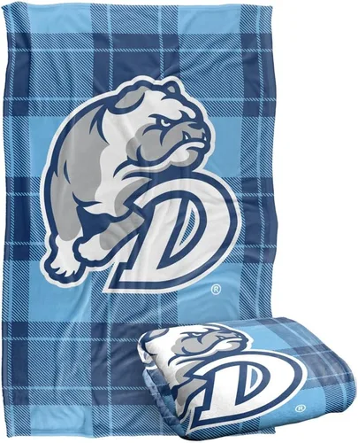 Vista 195 de LOGOVISION St John's University Campus Plaid Spirit Silky Touch Manta súper suave 36 x 58 pulgadas