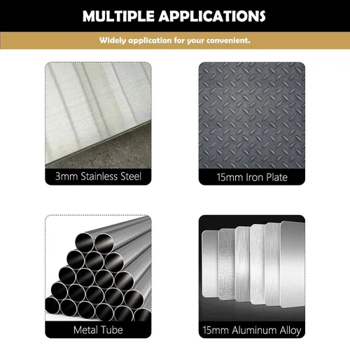 Vista 4 de Kit de sierra perforadora TCT de 1-1/4'' (32mm), broca de sierra perforadora de carburo de tungsteno con broca piloto recubierta de titanio