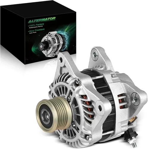 Vista 105 de Alternador de 4.0L para: Ford Explorer 2002 2003 2004, Explorer Sport Trac 2001-2004 para: Mercury Mountaineer 2001-2004, polea de 6 ranuras de 12V