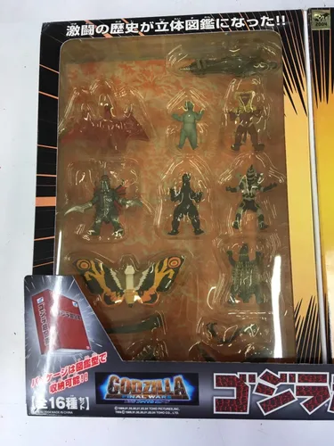 Vista 2 de Godzilla Final Wars Pack of Destruction Gashapon - Juego de figuras limitadas de 50 aniversario