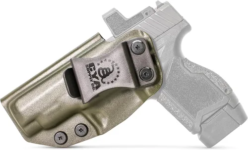 Vista 57 de CYA Supply Co. Funda para llevar armas dentro del cinturón, lista para ópticos (verde OD) IWB, para llevar armas ocultas, dentro de la cintura