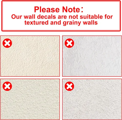 Vista 7 de Calcomanías de pared coloridas con frases inspiradoras, pintura de acuarela, calcomanías de pared con salpicaduras de tinta, calcomanías de pared