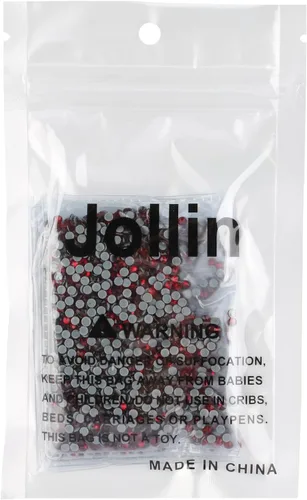 Vista 185 de Hot Fix - Diamantes de imitación de cristal con parte trasera plana, gemas de diamante de 0.189 in (20 ss, 1440 unidades, rojo)