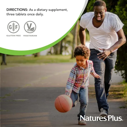 Vista 6 de NaturesPlus Source of Life - Fórmula de refuerzo inmunológico para adultos, liberación rápida y prolongada, 90 tabletas vegetarianas, suplemento