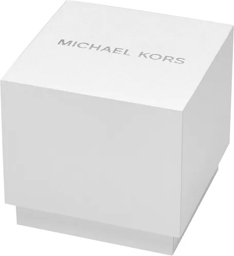Vista 7 de Reloj Michael Kors Slim Runway de acero inoxidable Reloj de acero inoxidable con tres manecillas talla única DoradoNegro