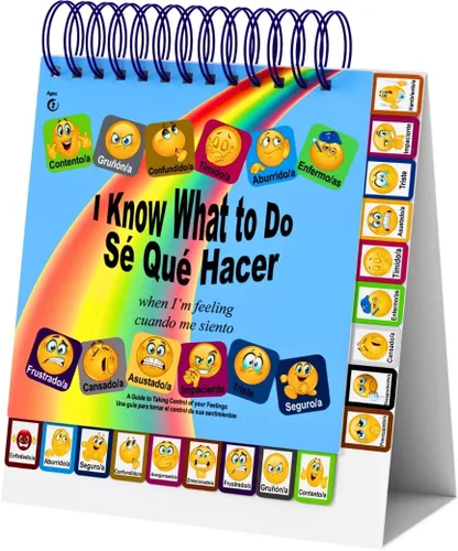 Vista 9 de Thought-Spot Sé qué hacer Flipbook: tabla de emociones para niños; materiales de aprendizaje para autismo; Tabla de sentimientos para identificar