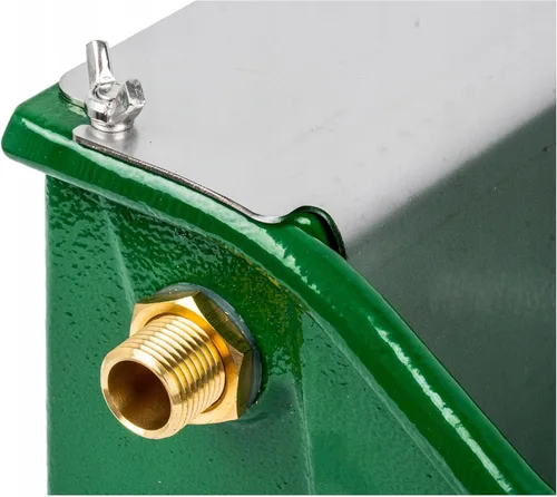 Vista 6 de Regadera automática para caballos, ganado, perro, cerdo, ganado, hierro fundido resistente, dispensador de agua de animales de granja extra grande