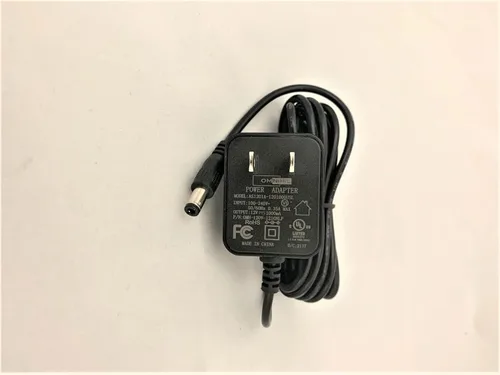 Vista 3 de Omnihil Adaptador de corriente AC/DC de 8 pies 12 V 1 A (1000 mA) 0.217x0.098 in compatible con TV Ears Digital TV Headset System